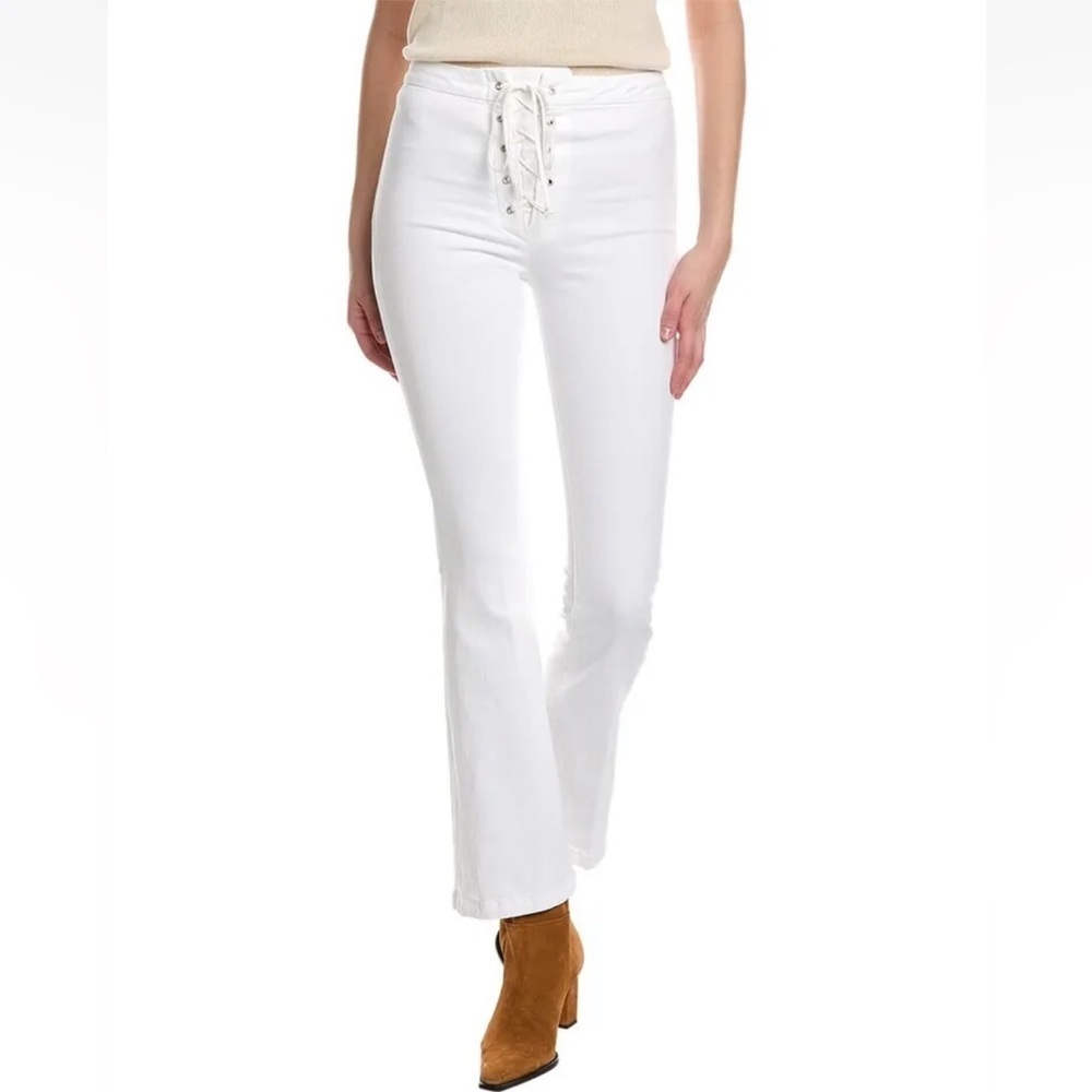 MOTHER Lace Up High Waisted Weekender Size 32 NWT
